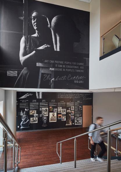 Elizabeth Catlett Hall, University of Iowa